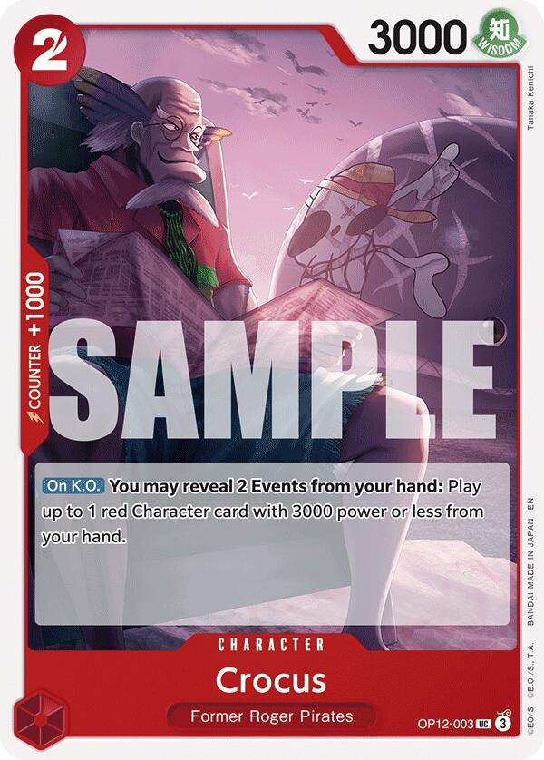 Crocus card artwork