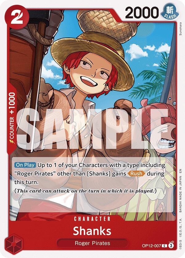 Shanks (007) card artwork