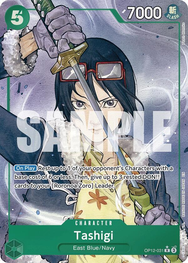 Tashigi (Alternate Art) card artwork
