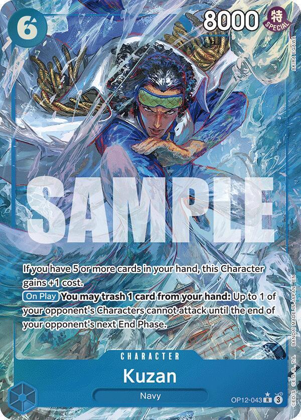 Kuzan (043) (Alternate Art) card artwork