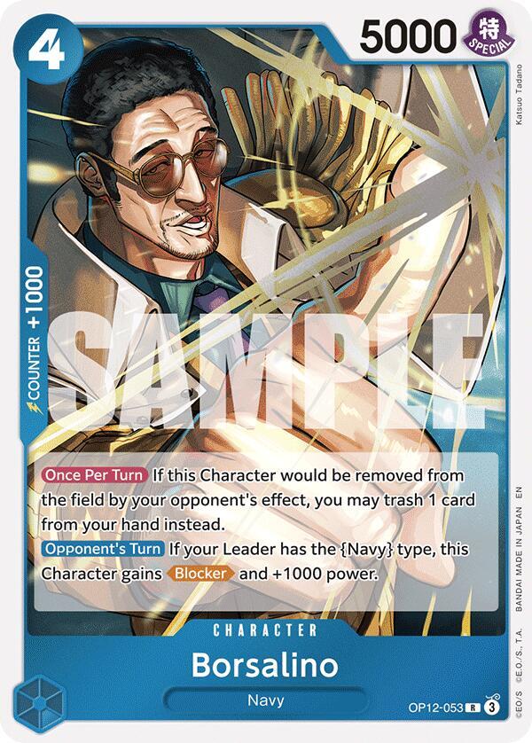 Borsalino card artwork