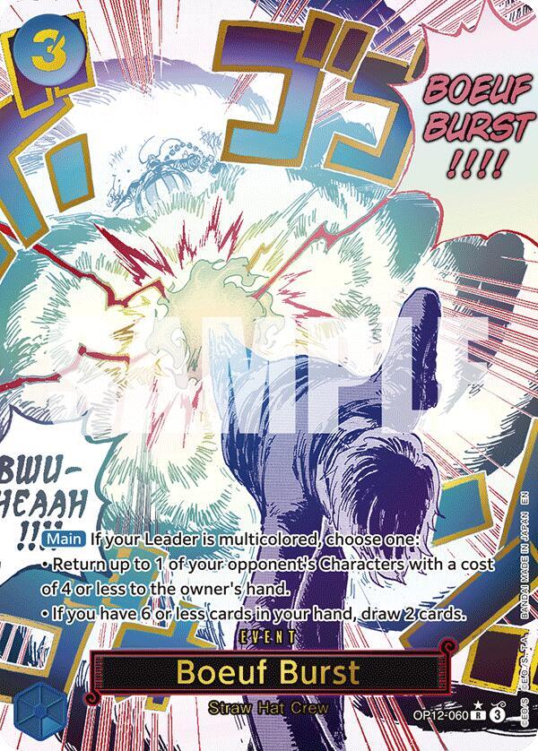 Boeuf Burst (Alternate Art) card artwork