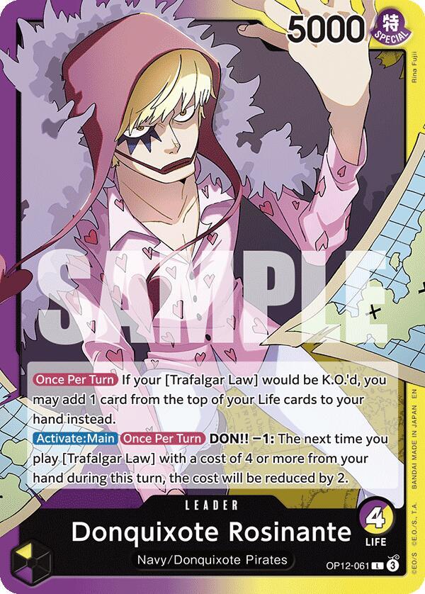 Donquixote Rosinante (061) card artwork