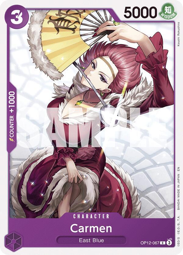 Carmen card artwork