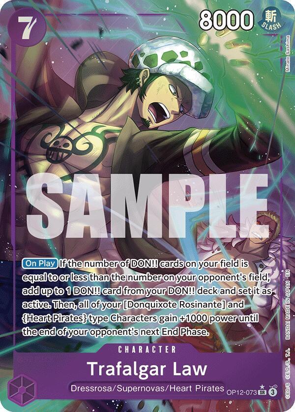 Trafalgar Law (073) (Alternate Art) card artwork