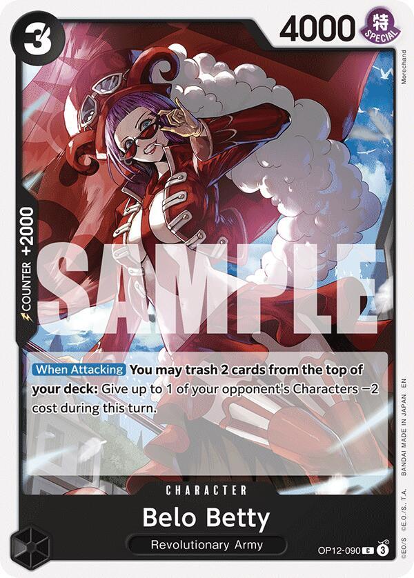 Belo Betty card artwork