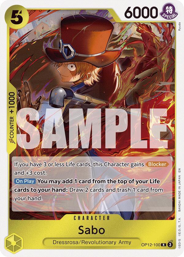 Sabo card artwork