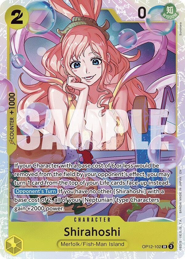 Shirahoshi card artwork