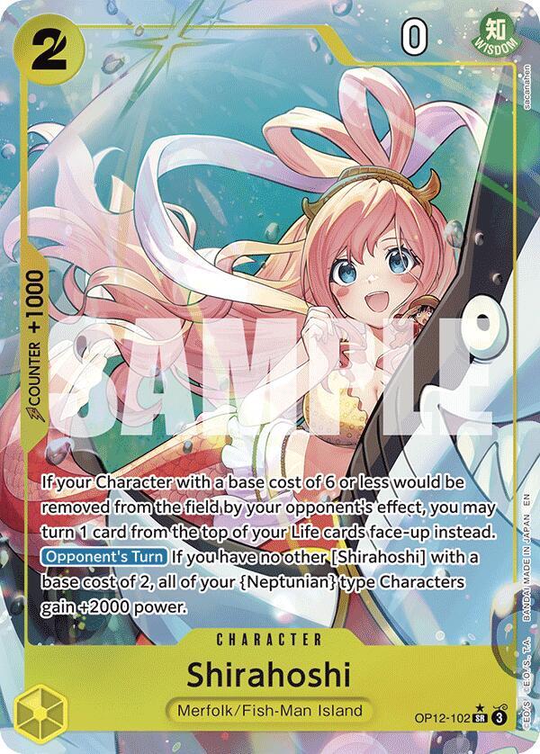 Shirahoshi (Alternate Art) card artwork