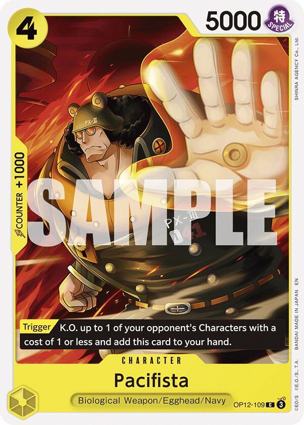 Pacifista card artwork