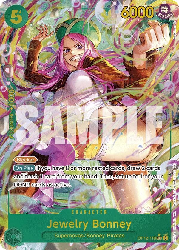 Jewelry Bonney (118) (Alternate Art) card artwork