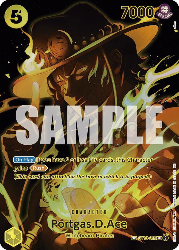 Portgas.D.Ace (SP) card artwork