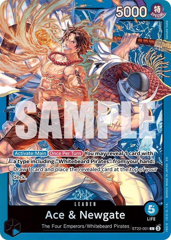 Ace & Newgate card artwork