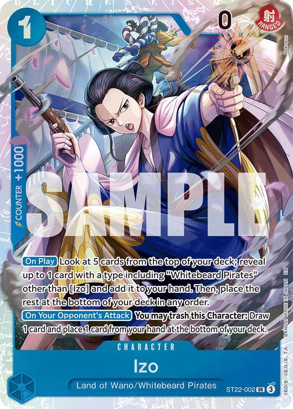 Izo card artwork