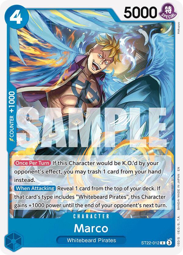 Marco card artwork