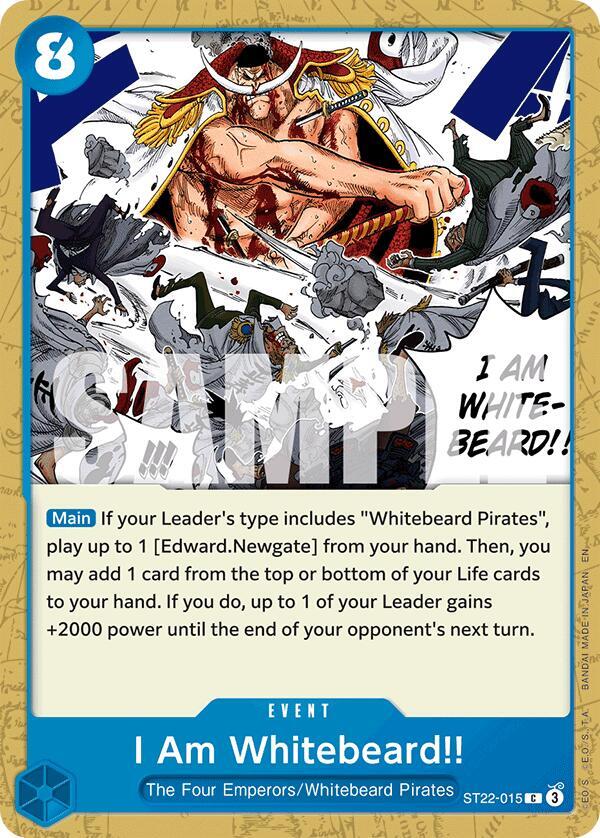 I Am Whitebeard!! card artwork