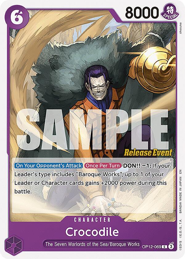 Crocodile card artwork