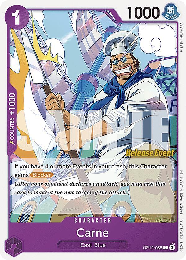 Carne card artwork