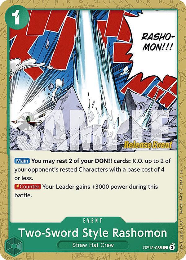 Two-Sword Style Rashomon card artwork