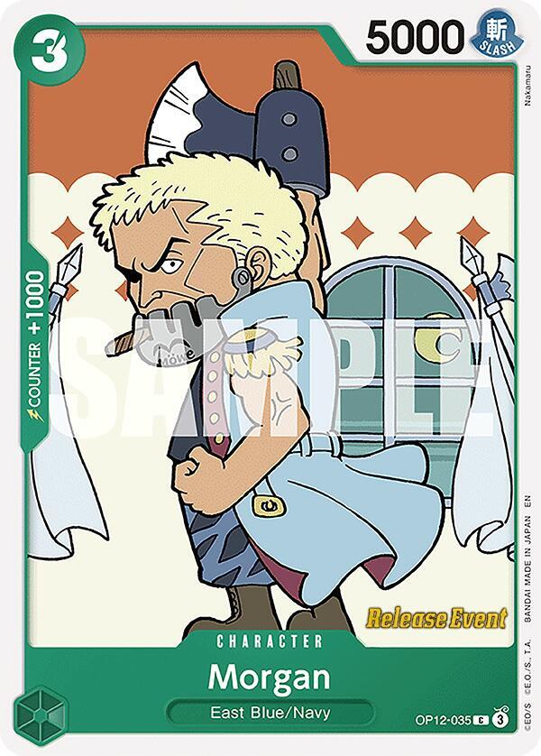 Morgan card artwork