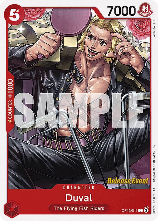 Duval card artwork