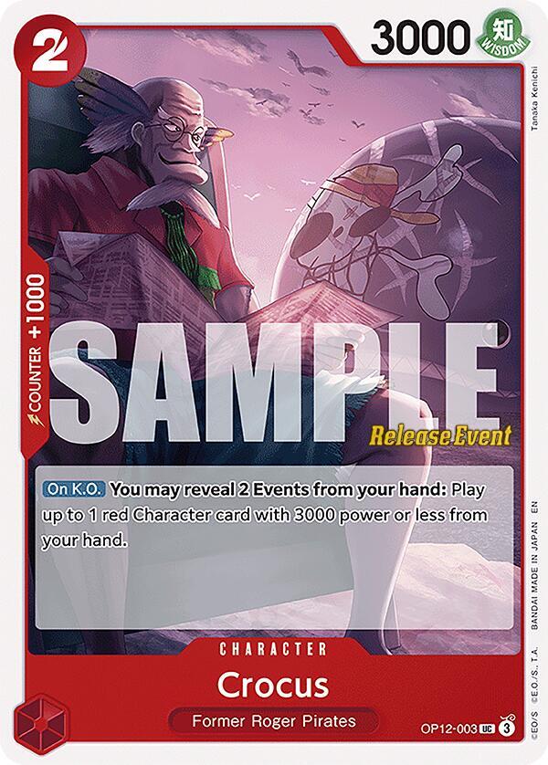 Crocus card artwork