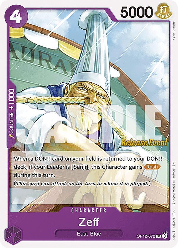 Zeff card artwork