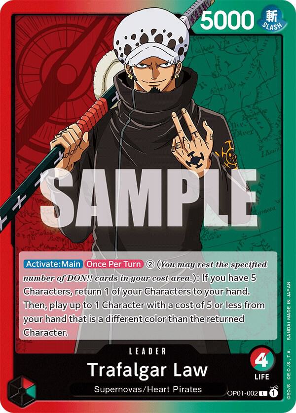 Trafalgar Law (002) card artwork
