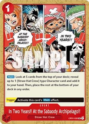 In Two Years!! At the Sabaody Archipelago!! card artwork