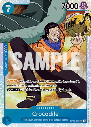 Crocodile (067) card artwork