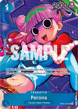 Perona (Box Topper) card artwork