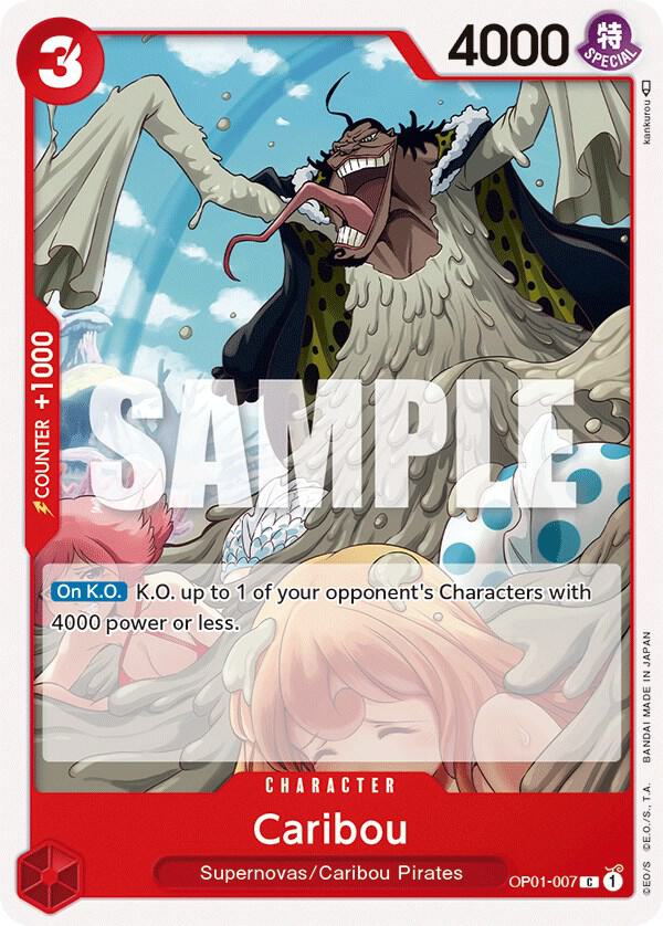 Caribou card artwork
