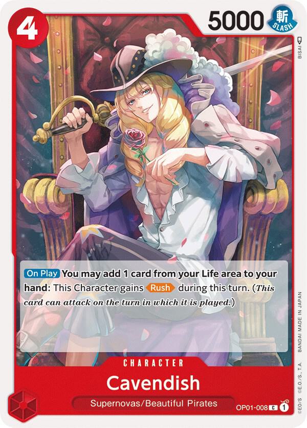 Cavendish card artwork
