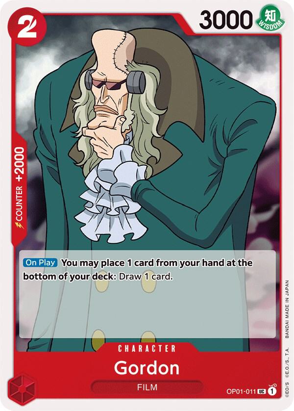 Gordon card artwork