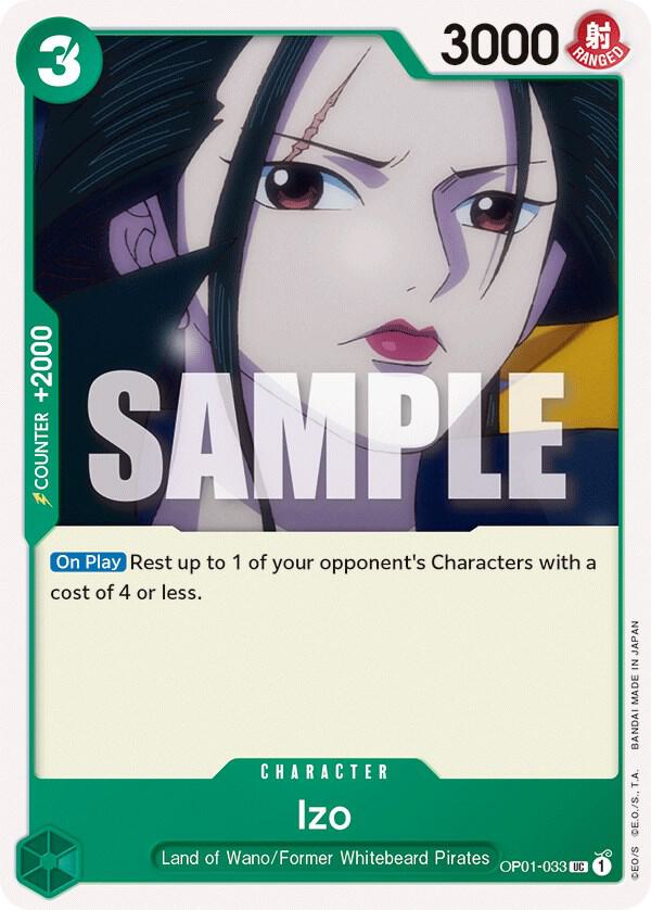 Izo card artwork