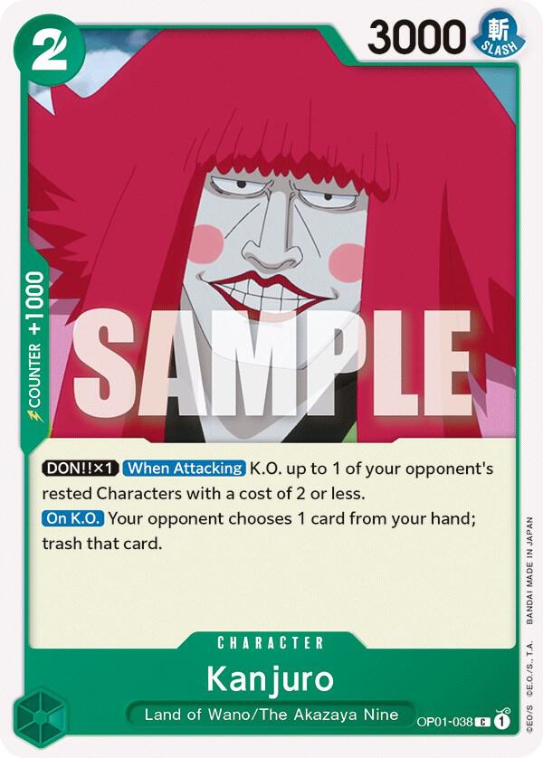 Kanjuro card artwork
