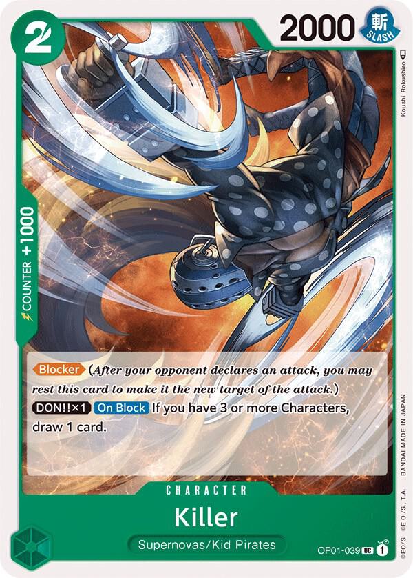 Killer card artwork
