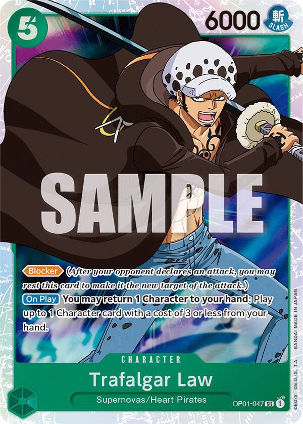 Trafalgar Law (047) card artwork