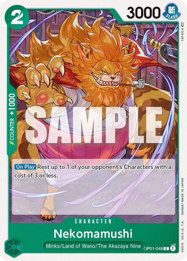 Nekomamushi card artwork