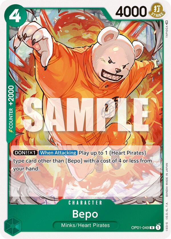 Bepo card artwork