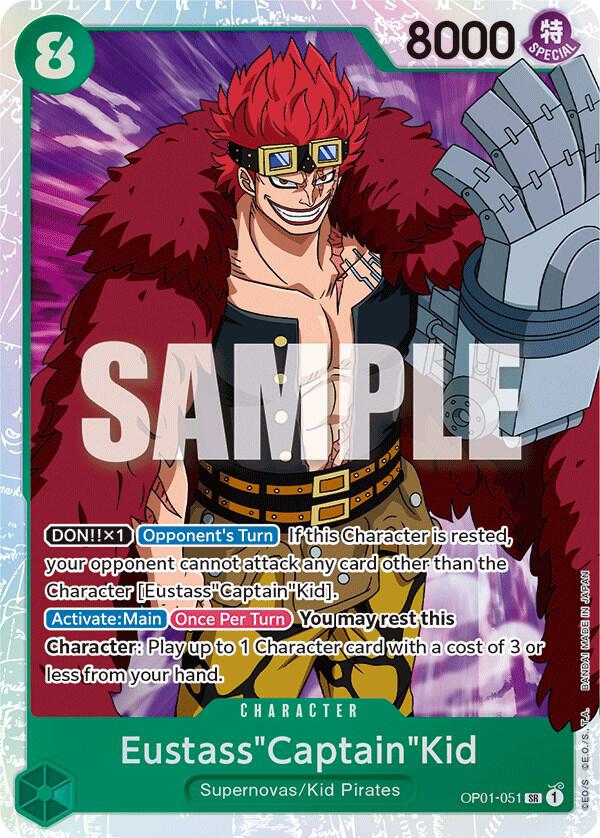 Eustass"Captain"Kid card artwork