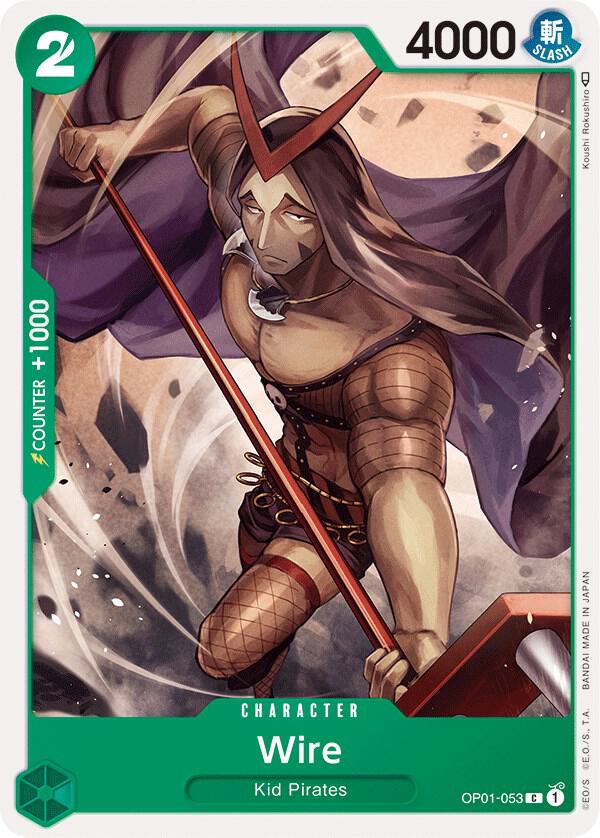 Wire card artwork