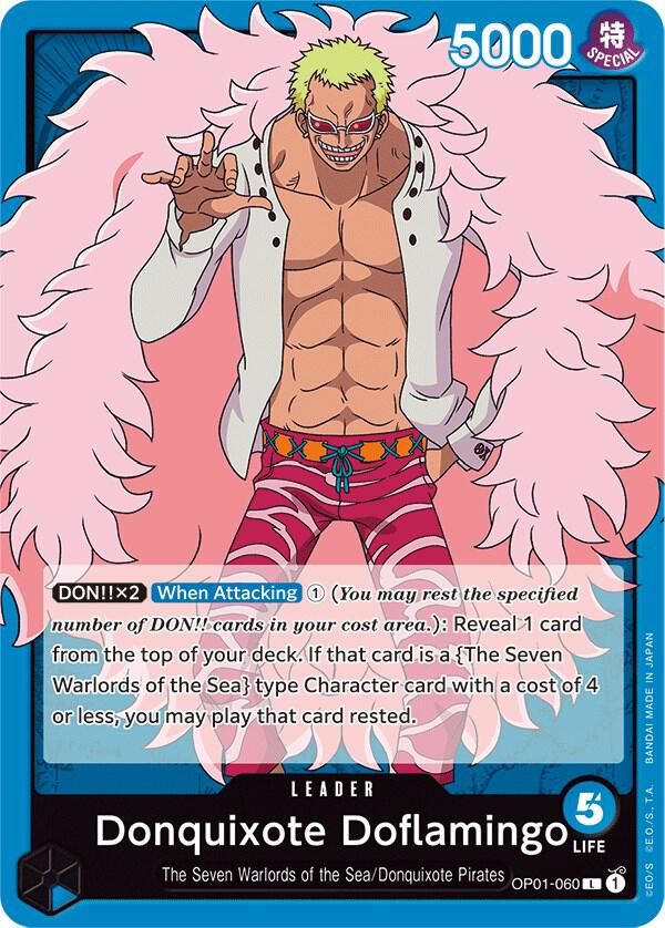 Donquixote Doflamingo (060) card artwork