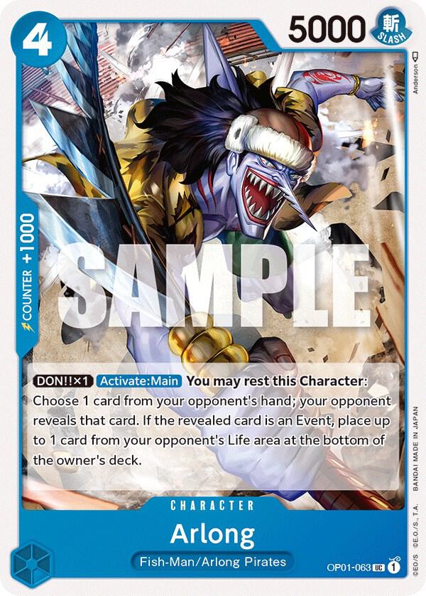 Arlong card artwork