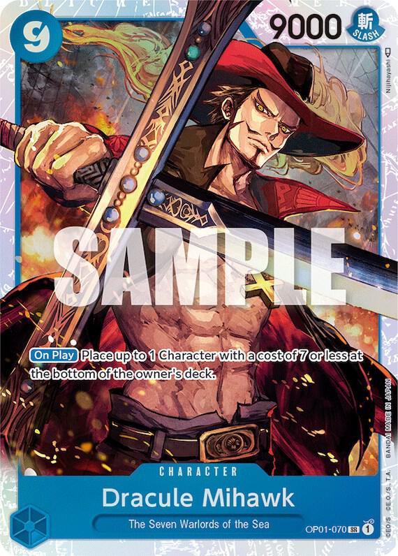 Dracule Mihawk card artwork