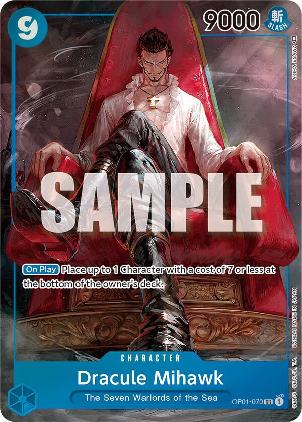 Dracule Mihawk (Parallel) card artwork