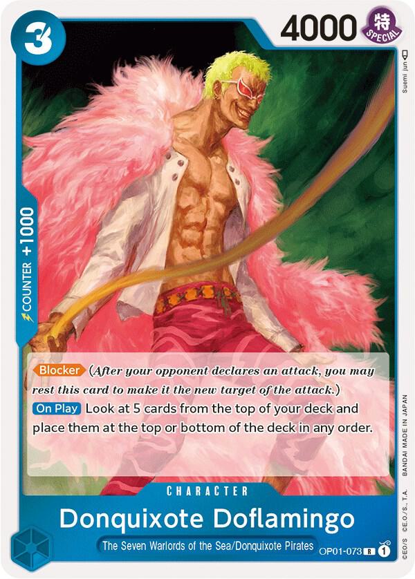 Donquixote Doflamingo (073) card artwork