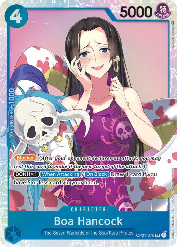 Boa Hancock card artwork
