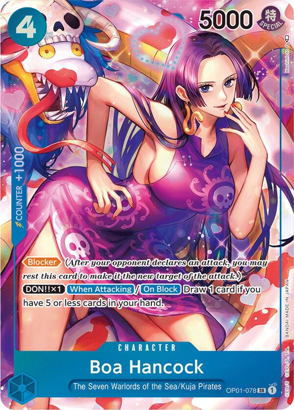 Boa Hancock (Parallel) card artwork