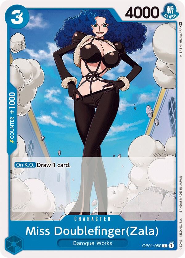 Miss Doublefinger(Zala) card artwork